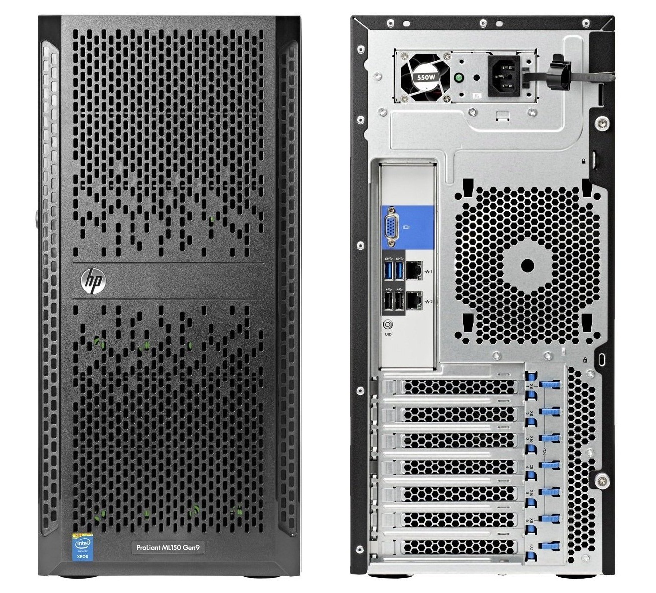Обзор двухпроцессорного сервера HP ProLiant ML150 Gen9
