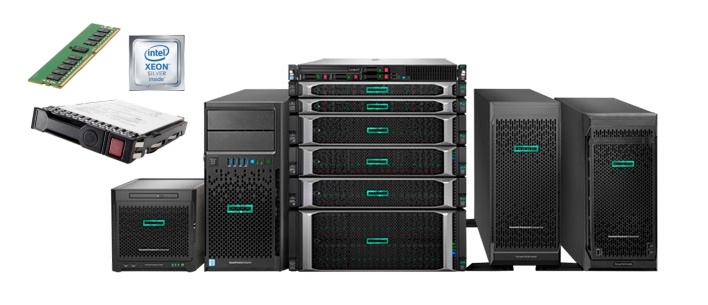 Новые серверы HPE ProLiant Gen10 и комплектующие со склада!