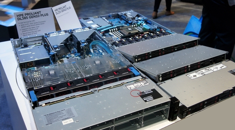 Новые серверы HPE ProLiant Gen10 Plus оснащены процессорами AMD